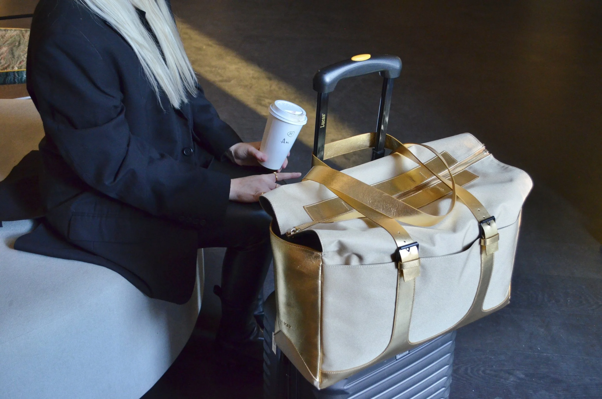 Waterproof Nylon Airport Sac - Organized Travel Bag — Lidia May